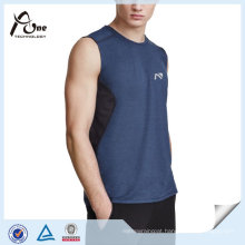 100 Polyester Sports Run Wear Tank Top Men